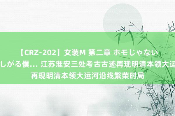 【CRZ-202】女装M 第二章 ホモじゃないのにチ○ポを欲しがる僕… 江苏淮安三处考古古迹再现明清本领大运河沿线繁荣时局