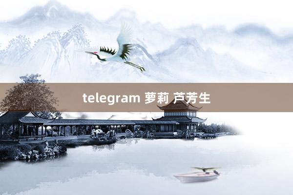 telegram 萝莉 芦芳生